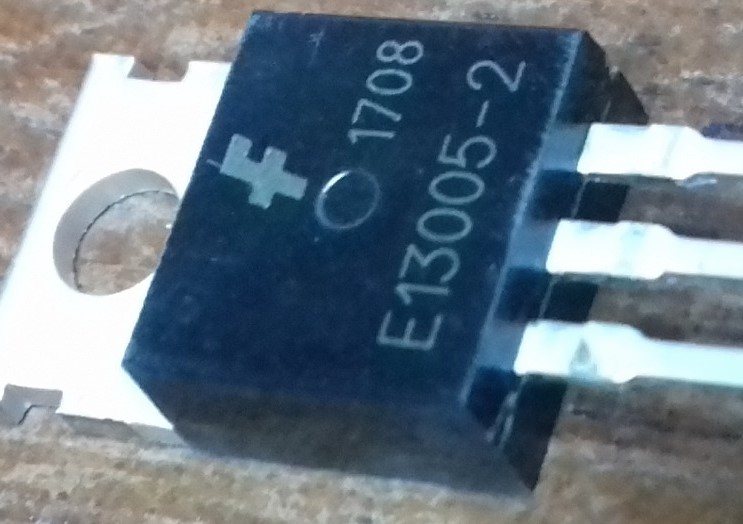 Persamaan Transistor 13005