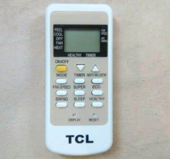 Kode Remote AC TCL Terbaru
